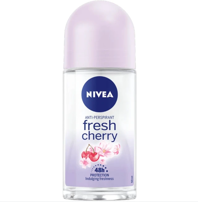 Nivea Fresh Cherry Anti Perspirant Roll-on Deo Γυναικείο Αποσμητικό, 50ml |  Heals