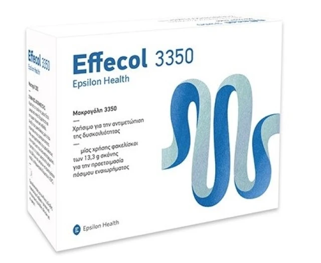 Epsilon Health Effecol 3350 Συμπλήρωμα Για Την Δυσκοιλιότητα Ενηλίκων, 24  Φακελάκια | Heals