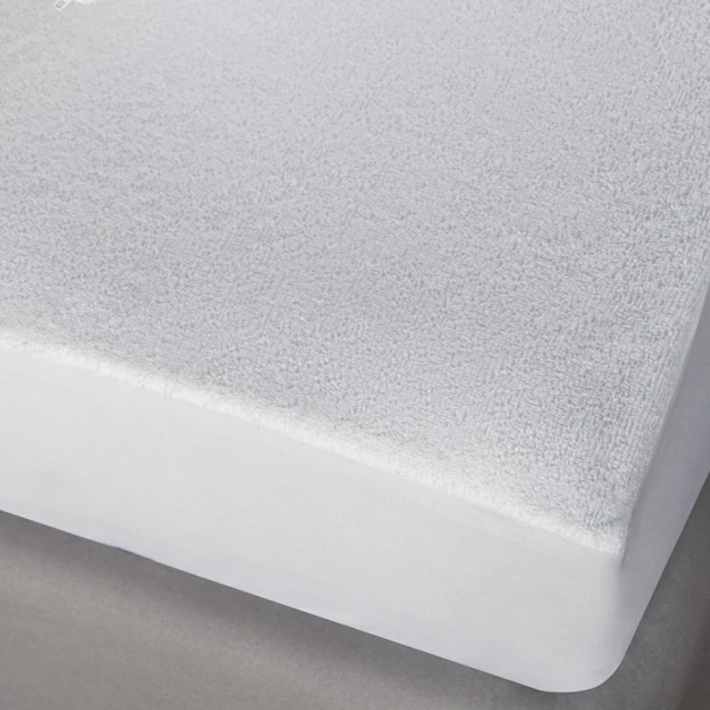Cotton Linen Προστατευτικό Επίστρωμα Αδιάβροχο Μονό 70cm X 140cm Πετσετέ, 1  Τεμάχιο | Heals