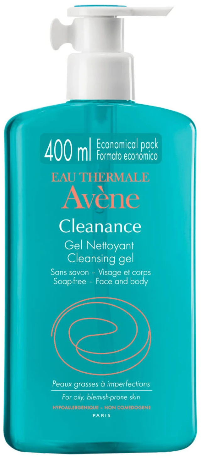 Avene Cleanance Gel Καθαρισμού για το Λιπαρό Δέρμα, 400 ml | Heals