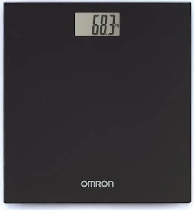 Omron HN289 Ψηφιακή Ζυγαριά Μπάνιου σε Μαύρο Χρώμα, 1τμχ | Heals