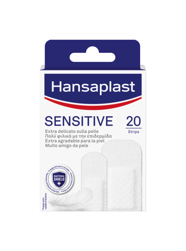 Hansaplast Αποστειρωμένα Αυτοκόλλητα Επιθέματα Med Sensitive XXL 10x8cm  5τμχ | Heals